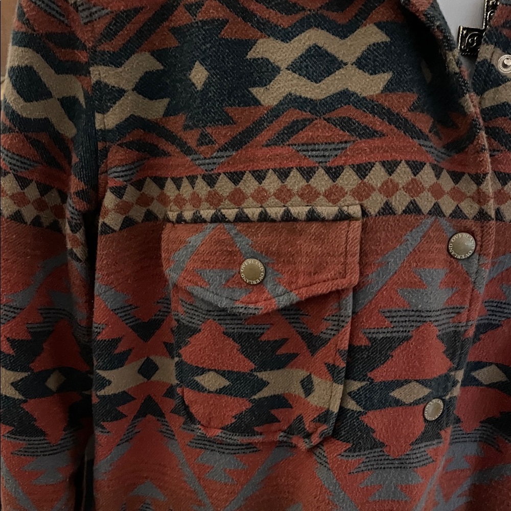 Women's Tribal Pattern Utility Jacket - image 7